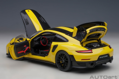 1/18 AUTOart Porsche 911 (991.2) GT2 RS Weissach Package (Racing Yellow)