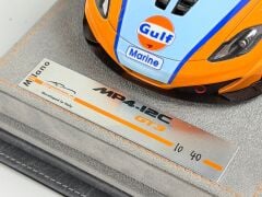 1/18 TECNOMODEL McLaren MP4-12C GT3 Macau 2011 GP - T18-M104AP