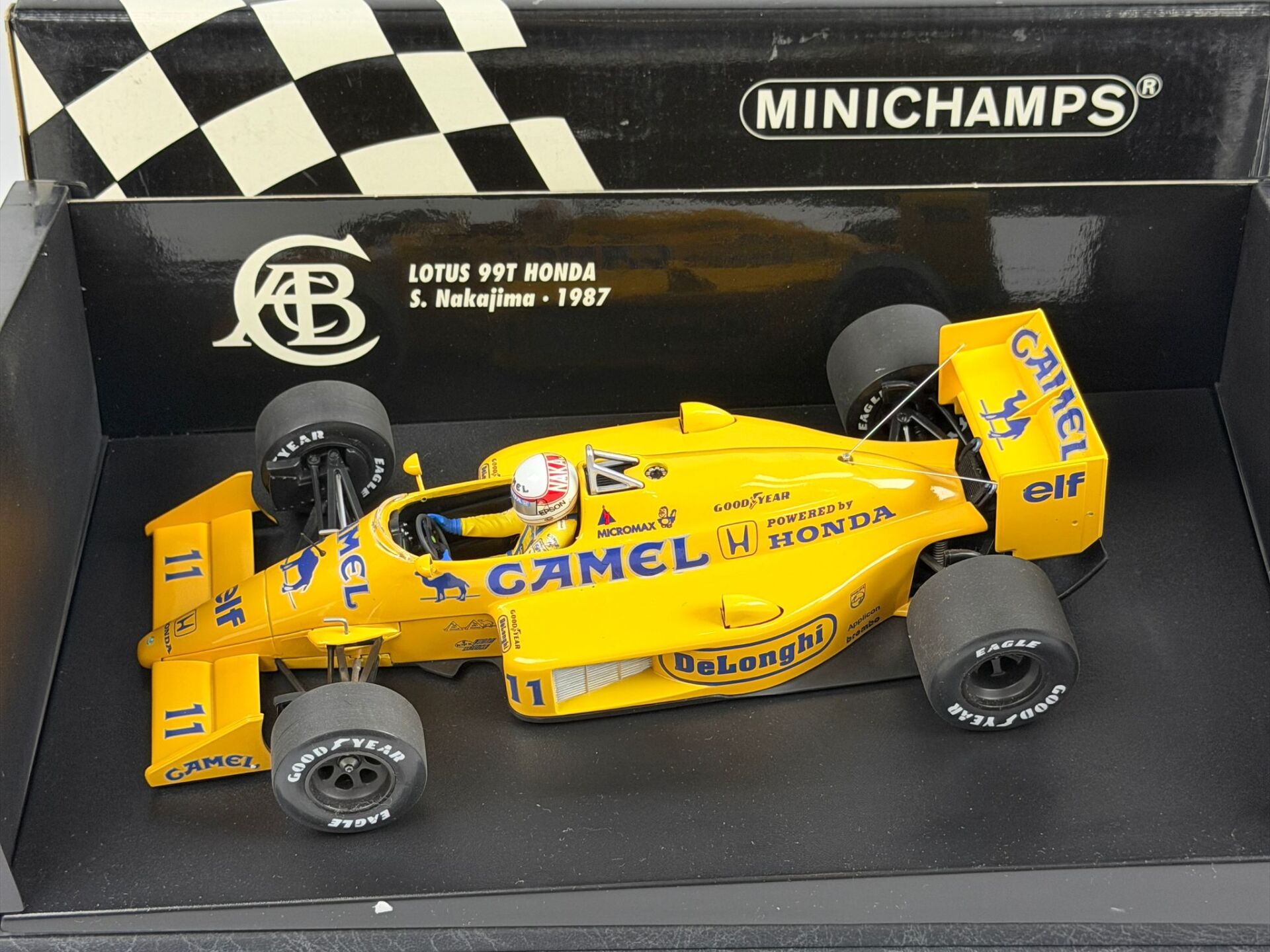 1/18 MINICHAMPS F1 Lotus Honda 99T Nakajima 1987 - 180870011