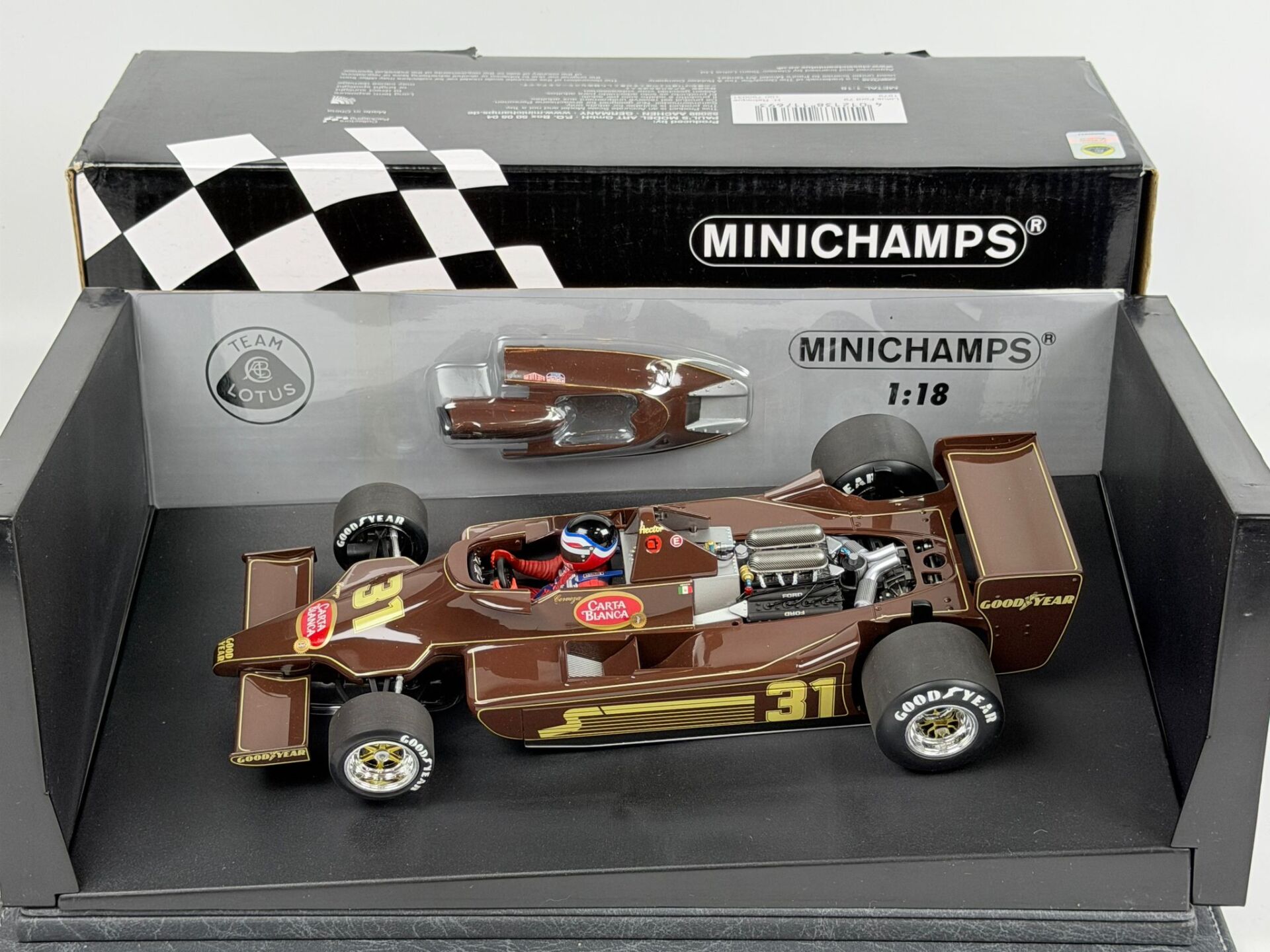 1/18 MINICHAMPS F1 Lotus Ford 79 No.31 1979 H.Rebaque - 100790031