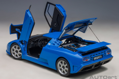 1/18 AUTOart Bugatti EB110 SS (French Racing Blue) - 70917