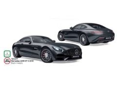 2018 Mercedes AMG GTS, black metallic