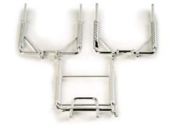 1/87 Highpipes-Set (3x3 st.), chrome