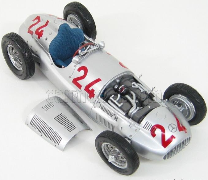 1/18 CMC - MERCEDES BENZ - F1 W165 N 24 GP TRIPOLI 1939 RUDOLF CARACCIOLA