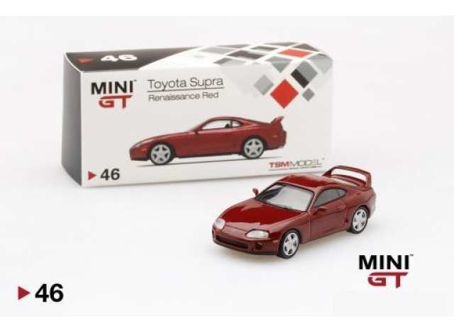 Toyota Supra JZA80 right hand drive, red