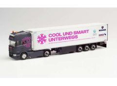 1/87 Scania R TL K.Sz. Christina Scheib / Trucker Babe, White/black