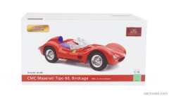 1/18 CMC - MASERATI - TIPO 61 2.9L S4 SPIDER BIRDCAGE GOODWOOD REVIVAL 2008