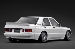 1/18 IGNITION MODELS - MERCEDES PANDEM 190 WHITE