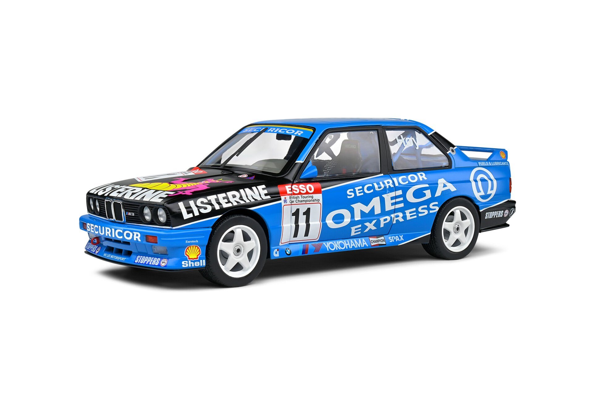 SOLIDO - BMW - 3-SERIES M3 (E30) TEAM VL MOTORSPORT N 11 CHAMPION SEASON BTCC 1991 W.HAY
