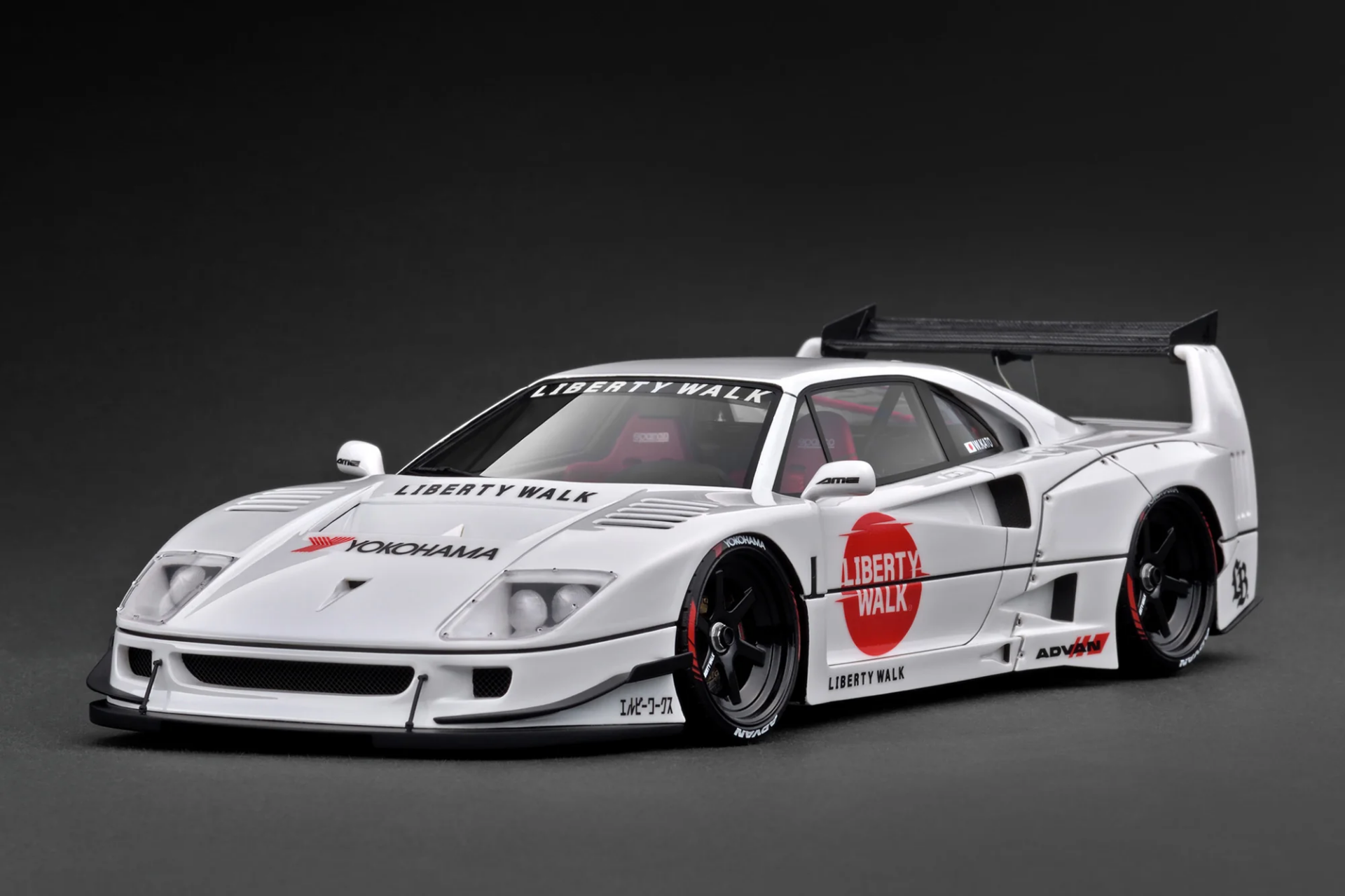 1/18 Ignition LB-WORKS 40 White Ferrari F40 - IG3752
