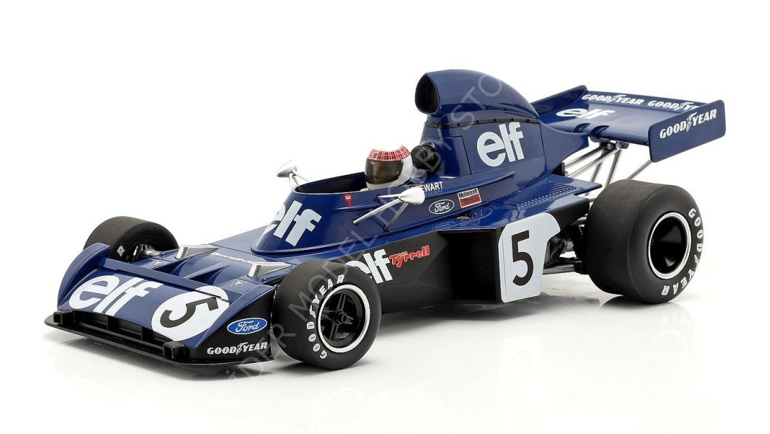 MCG - TYRRELL - F1 FORD 006 TEAM ELF TYRREL N 5 JACKIE STEWART SEASON 1973 WORLD CHAMPION