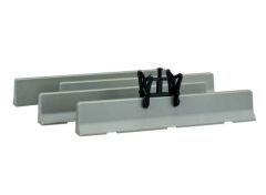 1/87 Delta Block Elements (Road Fences 8pcs), grey