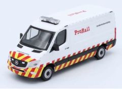 1/87 Mercedes Benz Sprinter ProRail (NL), white/red/yellow