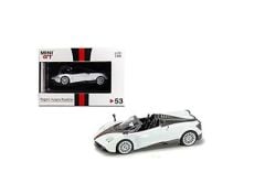 1/64 Pagani Huayra Roadster, white with black stripe