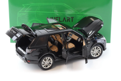 1/18 WHELART Range Rover Sport 2018 Black / Silver Wheels - WA18-03-01