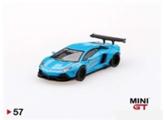 LB WORKS Lamborghini Aventador, light blue